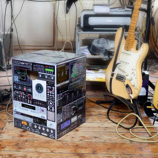 Складной картонный табурет Powerboost