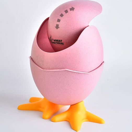 Настольный контейнер для мусора Яйцо Настольный контейнер для мусора Яйцо