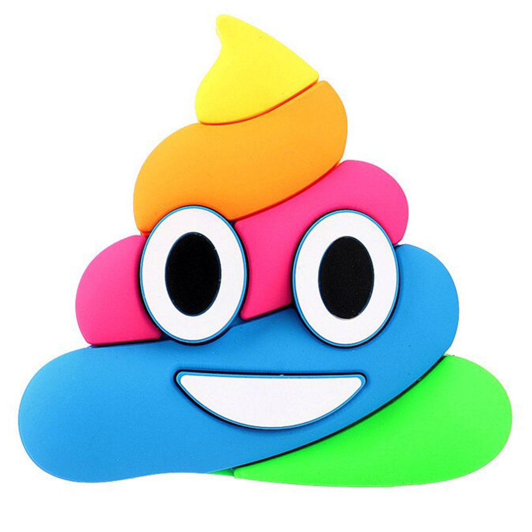 Внешний аккумулятор Power Bank Emoji Какашка