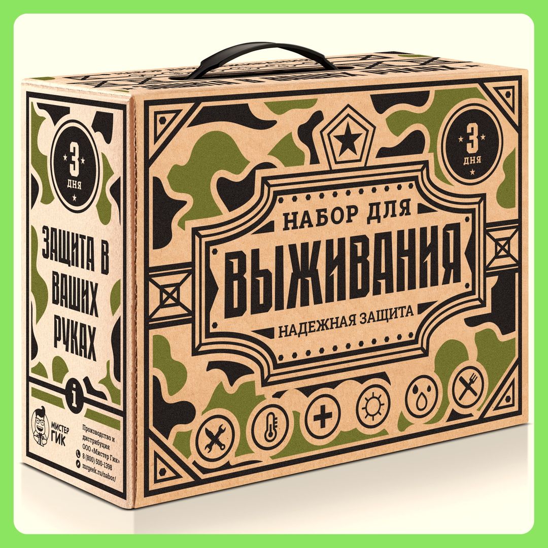 Набор для выживания Надежная защита