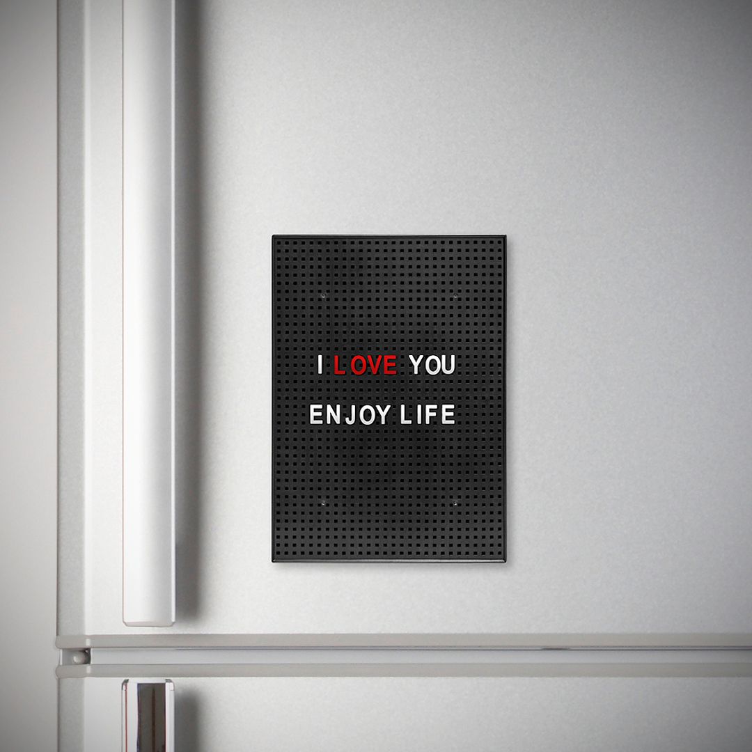 Магнитная доска с набором букв и цифр Billboard Магнитная доска с набором букв и цифр Billboard