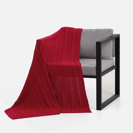 Плед Remitt (красный)