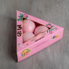 Набор бомбочек для ванной Girl PWR (3 шт)
