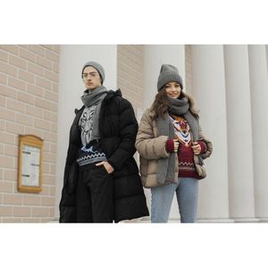 Набор Nordkyn Full Set с шарфом (Серый) (L)