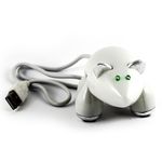 USB Хаб Мышь (Белый)