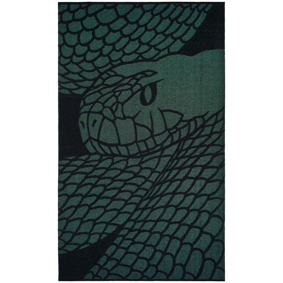 Плед Serpentica (Черный с люрексом) Плед Serpentica (Черный с люрексом)