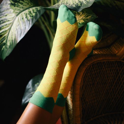 Носки Ананасовое мороженое Icepop Pineapple