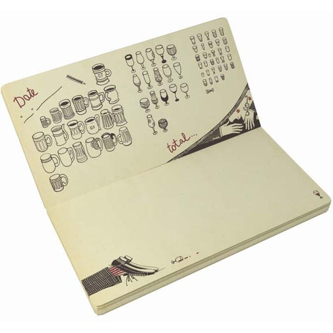 Блокнот Drinking Diary Страницы