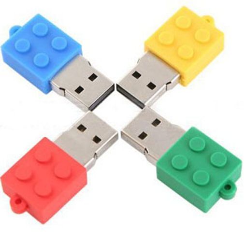 Флешка Лего 8 Гб Разные цвета, без крышек Флешка Лего 8 Гб Разные цвета, без крышек