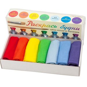 Набор носков Раскрась будни Набор носков Раскрась будни