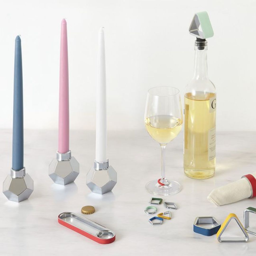 Подсвечники Geo (3 шт.) В интерьере