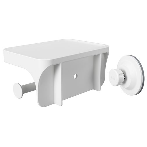 Держатель для туалетной бумаги с полочкой Flex Держатель для туалетной бумаги с полочкой Flex