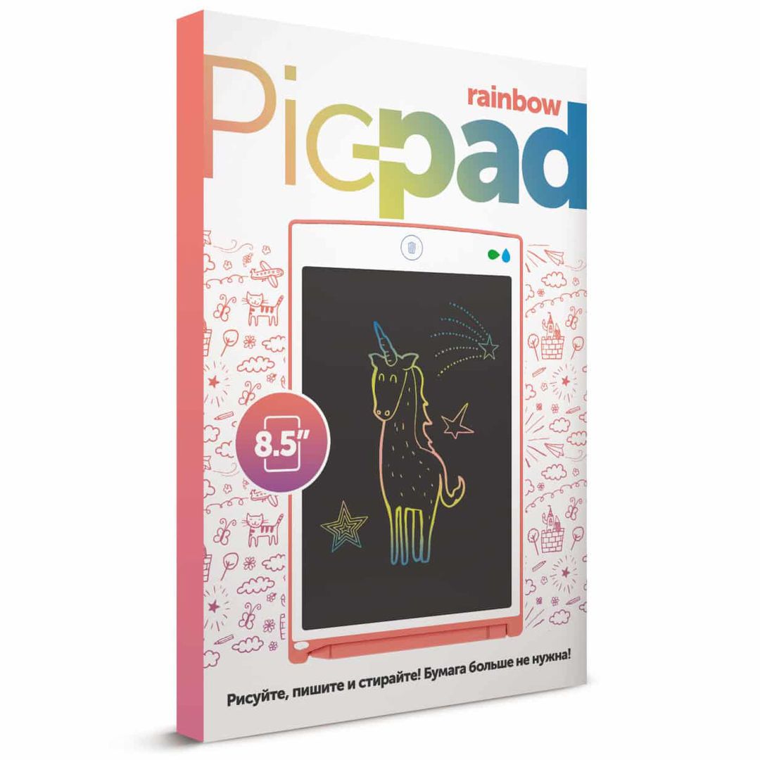 Планшет для рисования Pic-Pad с ЖК экраном Rainbow mini Планшет для рисования Pic-Pad с ЖК экраном Rainbow mini