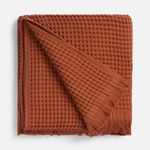 Плед вафельный Elenglect (оранжевый) Плед вафельный Elenglect (оранжевый)