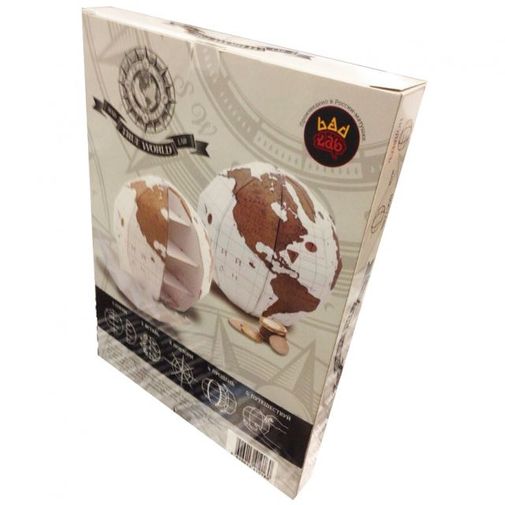 Скретч-глобус True World (на русском)