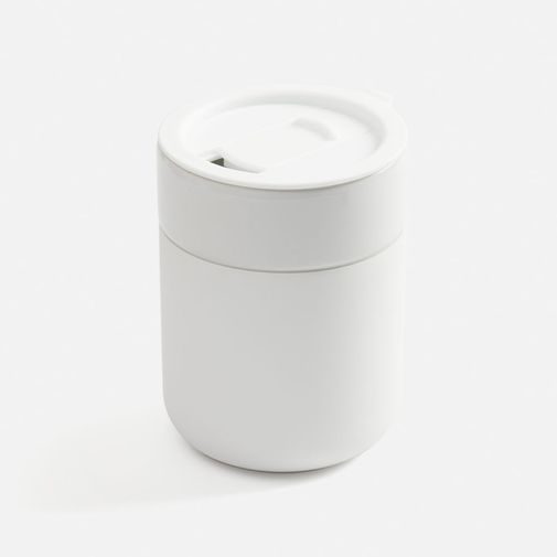 Кружка Nabo с силиконовым держателем (белый) Кружка Nabo с силиконовым держателем (белый)