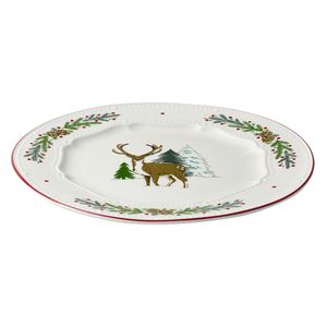 Набор из четырех тарелок Nordic winter из коллекции New Year Essential, 23 см