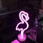 Неоновый светильник Фламинго Отзыв