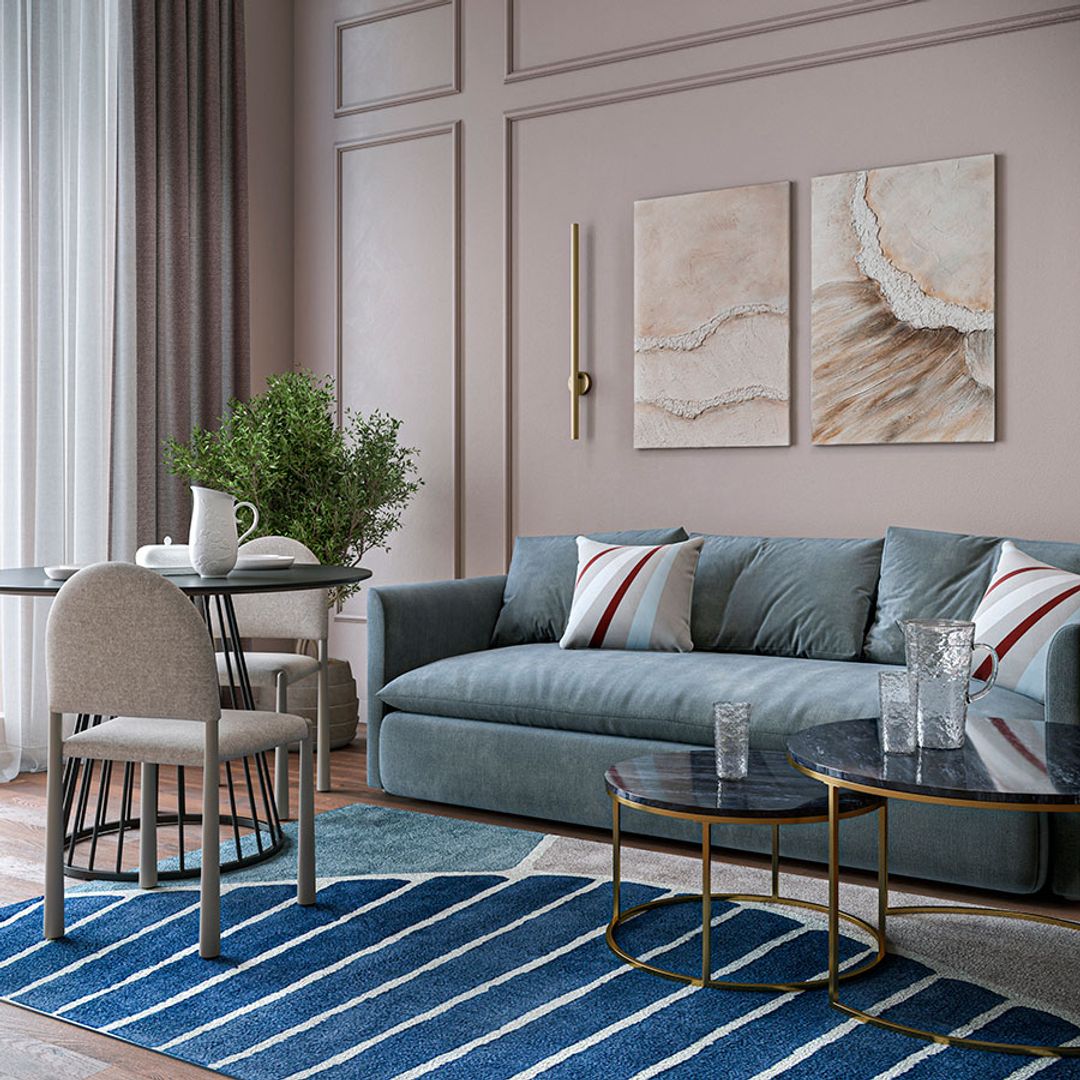 Панно декоративное Sea waves, 60х90 см