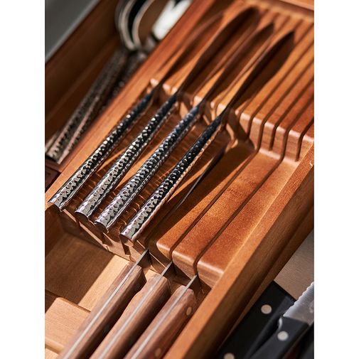 Органайзер для столовых приборов с держателем для ножей Bambox (30х38 см) Органайзер для столовых приборов с держателем для ножей Bambox (30х38 см)