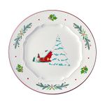 Набор из четырех тарелок Nordic winter из коллекции New Year Essential, 23 см