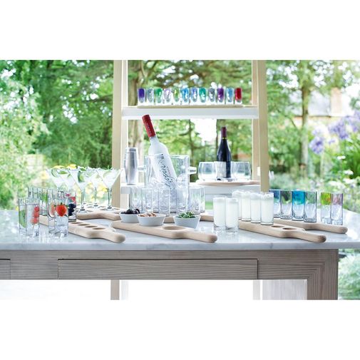 Набор стопок на деревянной подставке Paddle (6 шт)