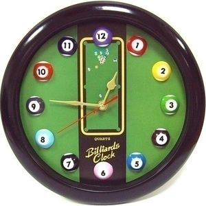 Часы настенные Бильярд