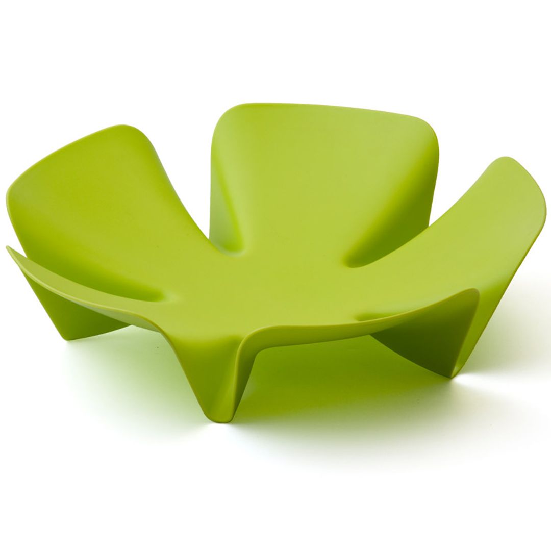 Ваза для фруктов Flower, зеленая Ваза для фруктов Flower, зеленая