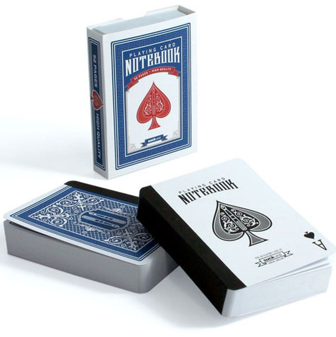 Блокнот Игральные карты Playing Cards