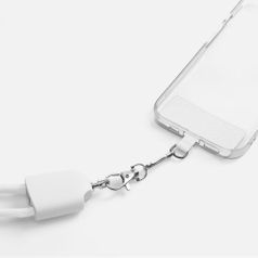 Кабель-ланьярд energyFlex Pro (белый) Кабель-ланьярд energyFlex Pro (белый)