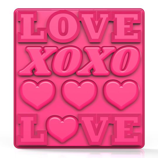 Форма для льда Love