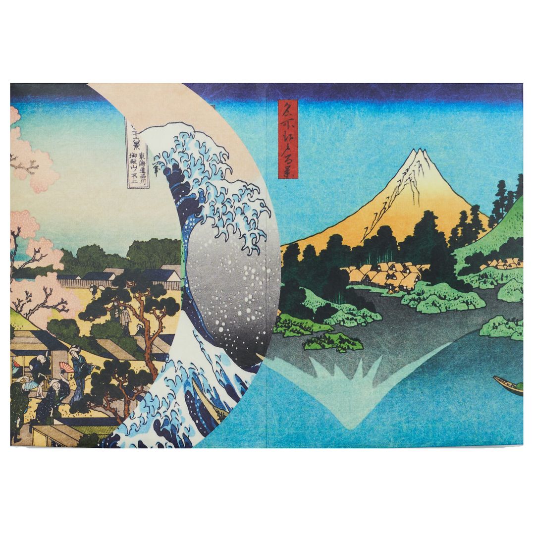 Обложка для паспорта New wallet New Fuji Обложка для паспорта New wallet New Fuji