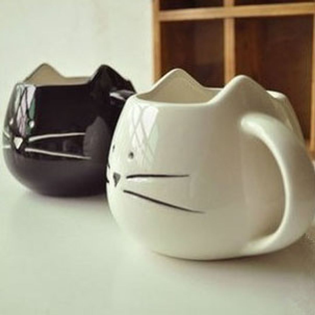 Кружка Котенок (Белая и черная) Кружка Котенок (Белая и черная)