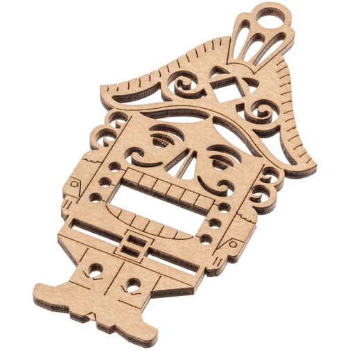 Новогодняя книга Щелкунчик с подвесками