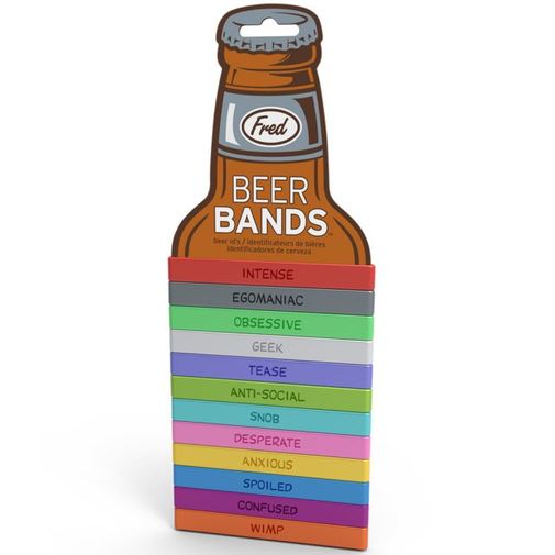 Маркеры для бутылок Браслеты Beer Bands