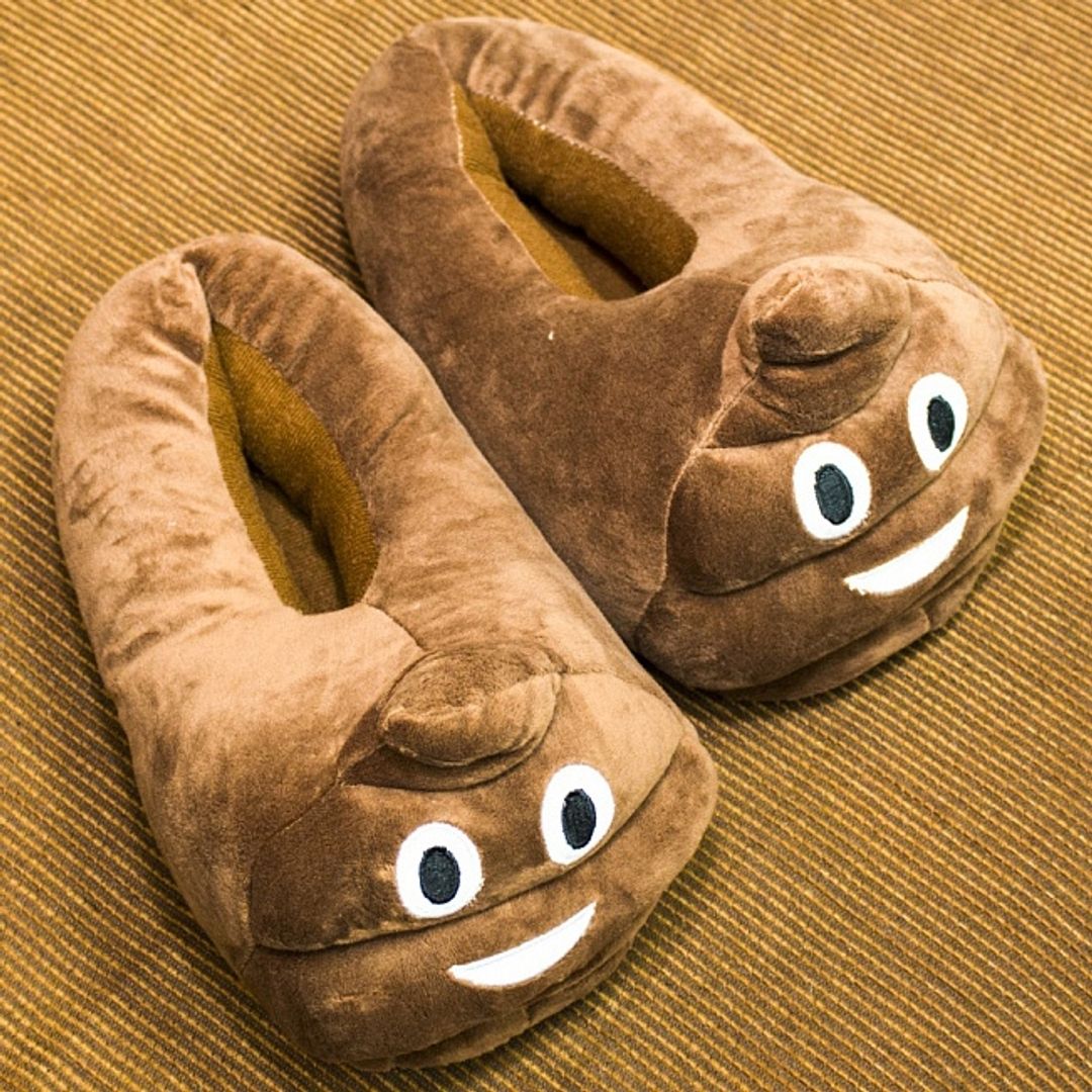 Тапочки Emoji Какашка Тапочки Emoji Какашка