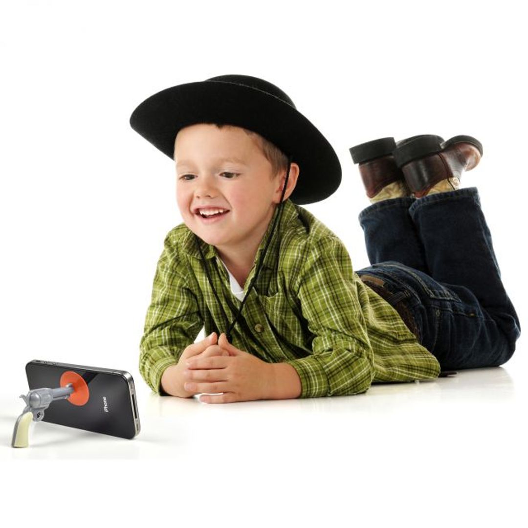 Держатель для телефона Пистолет Stick 'Em Up