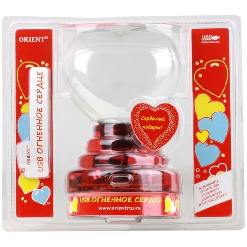 USB Плазменное Сердце Упаковка