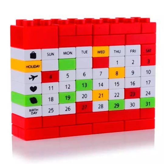Календарь Лего (Красный)