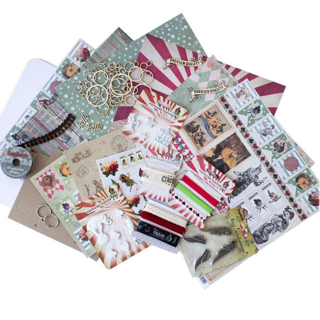 Набор для скрапбукинга Альбом Винтаж Набор для скрапбукинга Альбом Винтаж