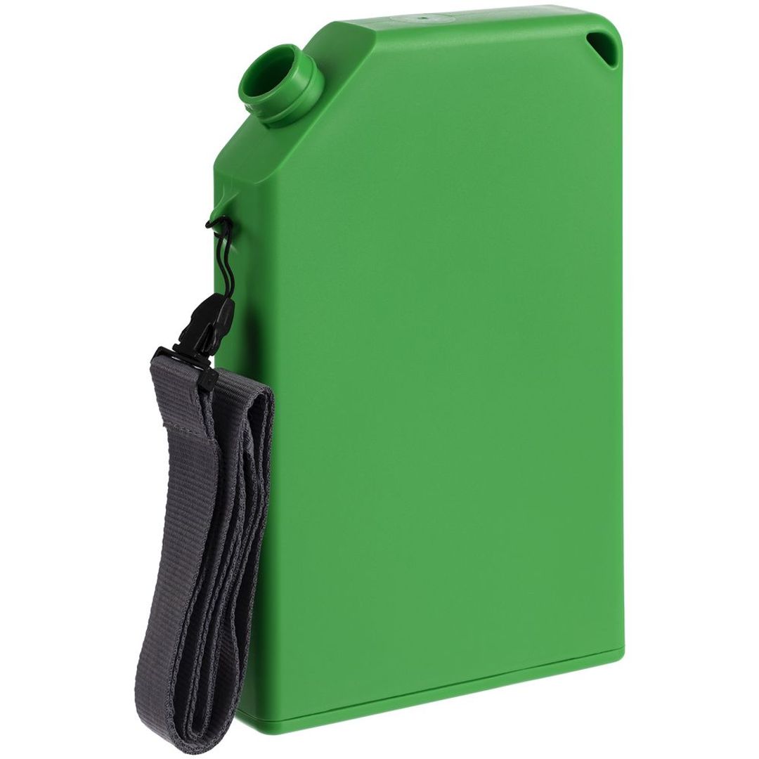 Плоская бутылка для воды Flacon (зеленый)