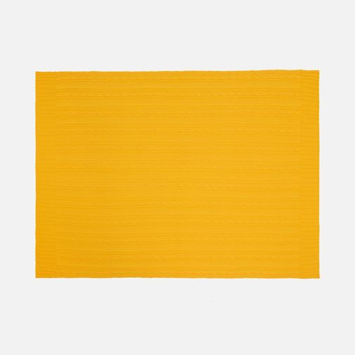 Плед Remitt (желтый)