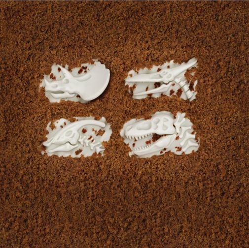 Форма для выпечки Динозавры Fossil Food