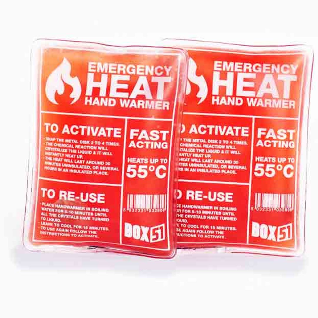Аварийные грелки для рук Аварийные грелки для рук