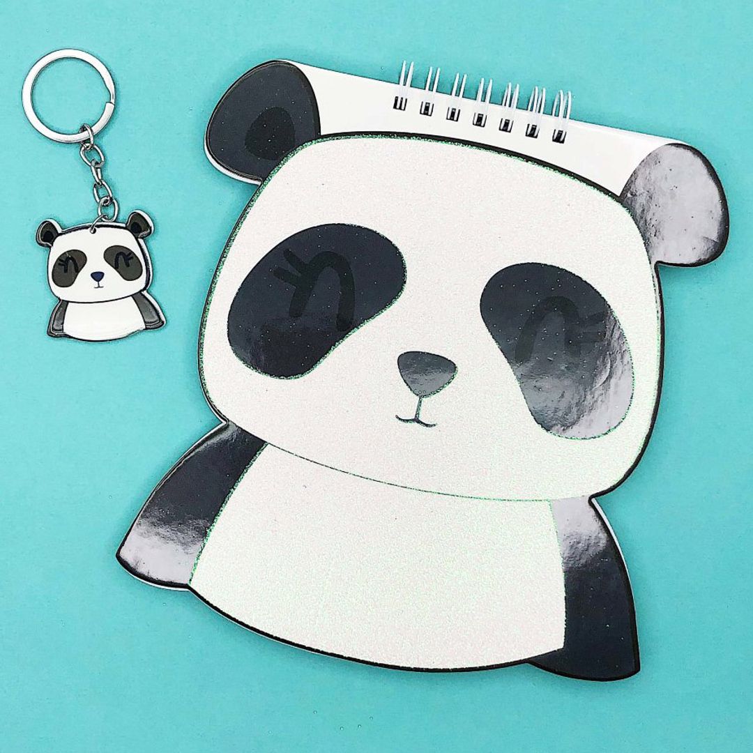 Блокнот+брелок Панда Panda