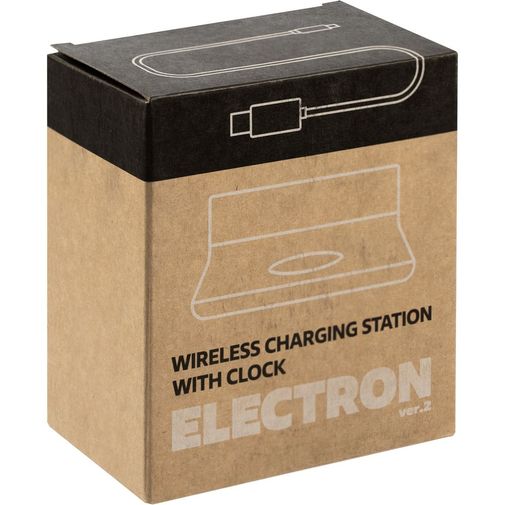 Зарядная станция с часами Electron (ver 2) Зарядная станция с часами Electron (ver 2)