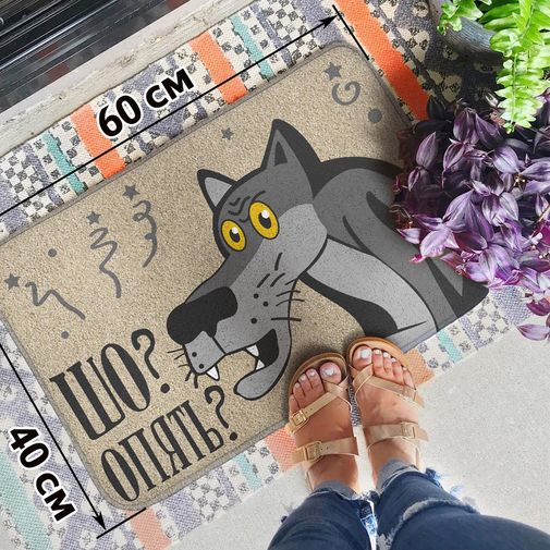 Коврик для входной двери Шо? Опять?