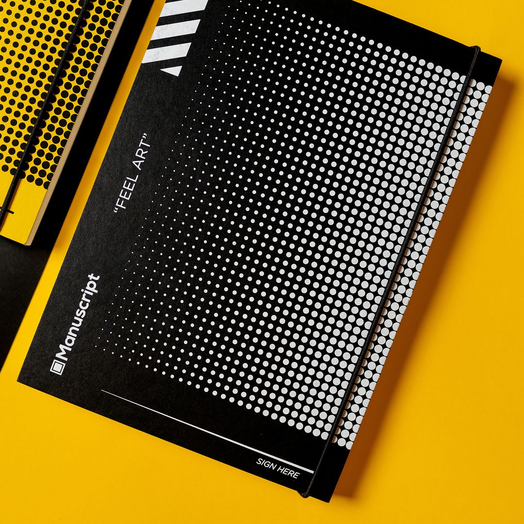 Скетчбук Off-black Dot (A5 Plus) Скетчбук Off-black Dot (A5 Plus)