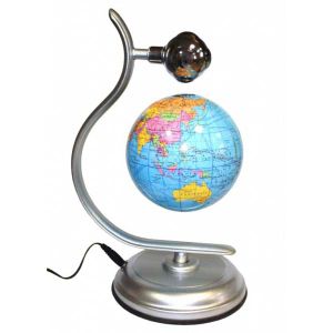 Левитирующий глобус над подставкой 11 см Левитирующий глобус над подставкой 11 см
