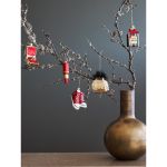 Набор ёлочных украшений Vogue из коллекции New Year Essential, 5 шт.